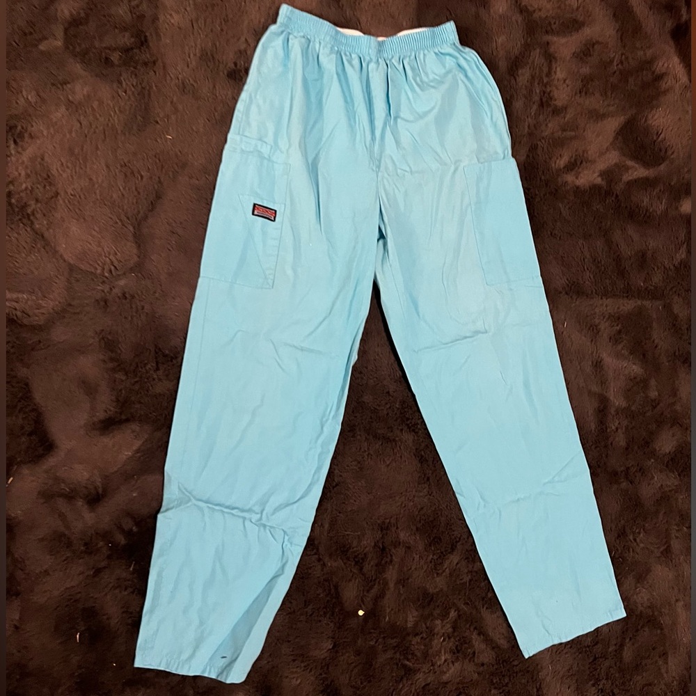 Turquoise Cherokee scrub pants